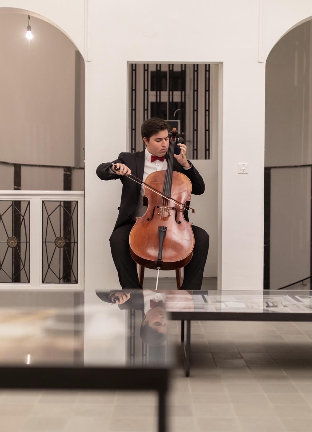 Hrvoje Krizic in concert with his cello